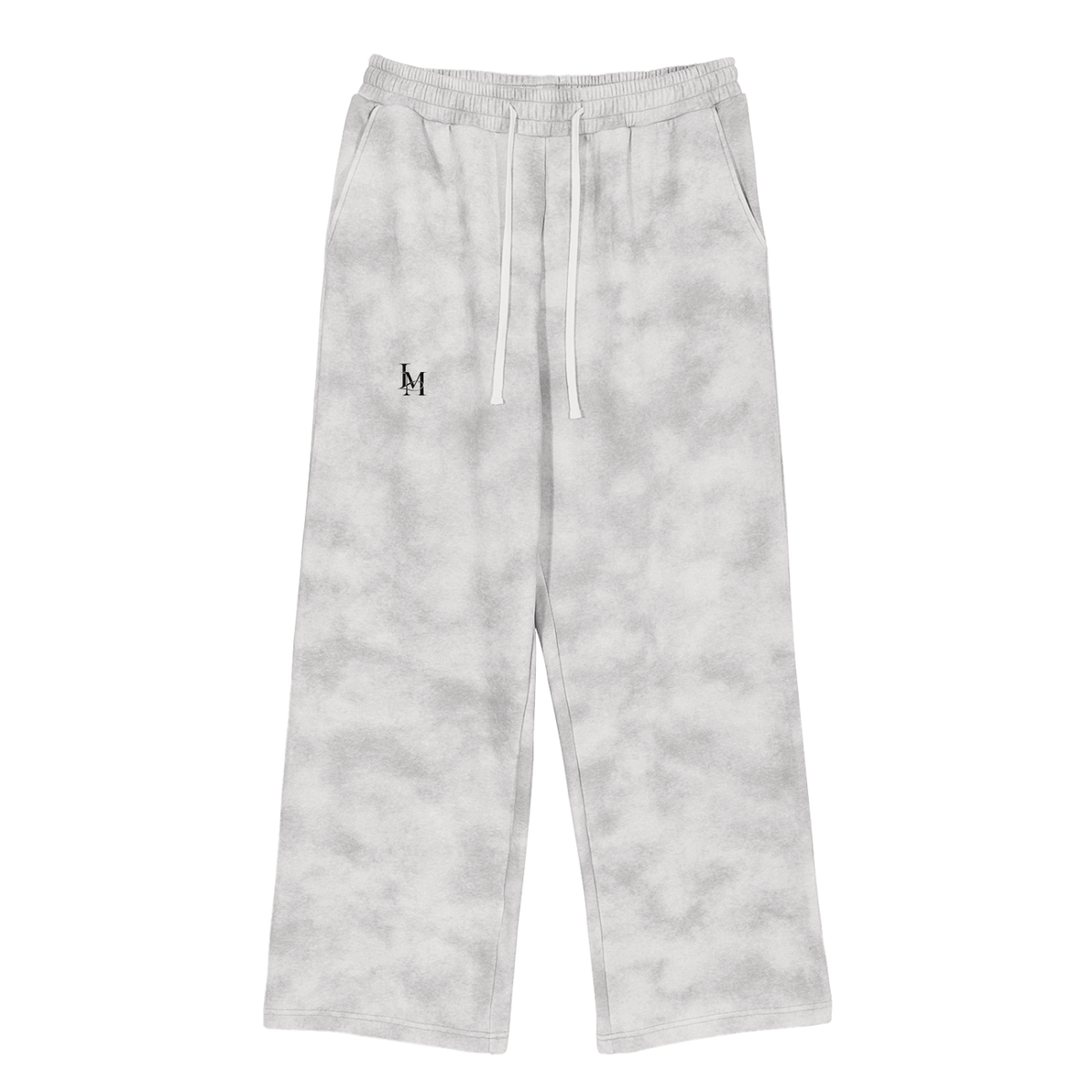 The Dirty Washed Sweatpant in Flower gray #Color_Flower gray