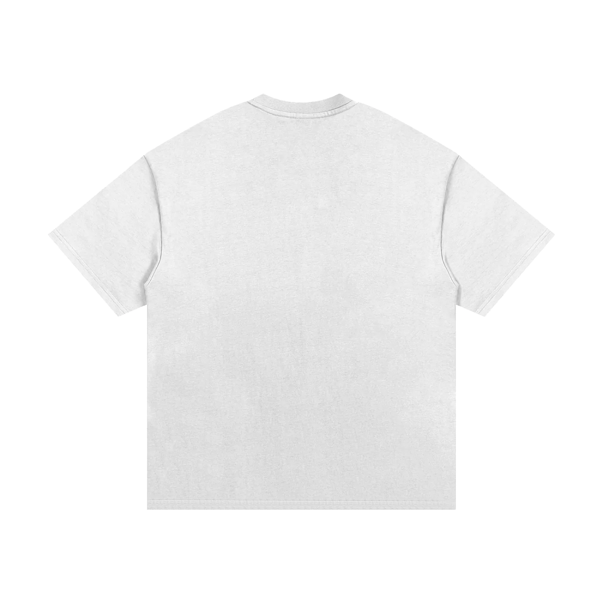 The Tee in White, back #Color_White