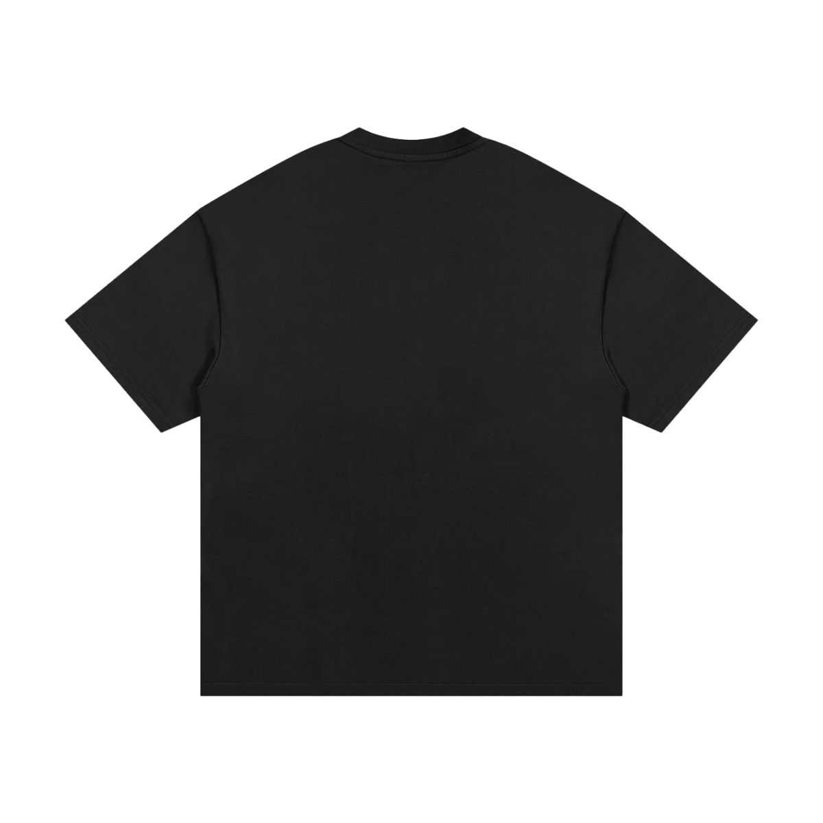 The Heavy Tee in Black, back #Color_Black