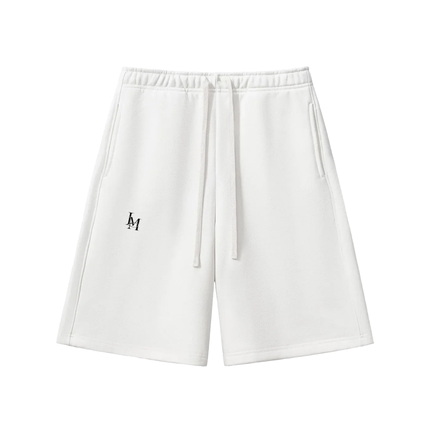 The Fleece Short in White #Color_White