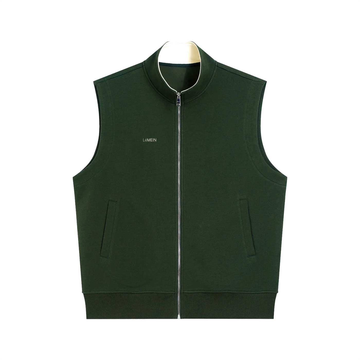 The Vest in Dark Green #Color_Dark Green