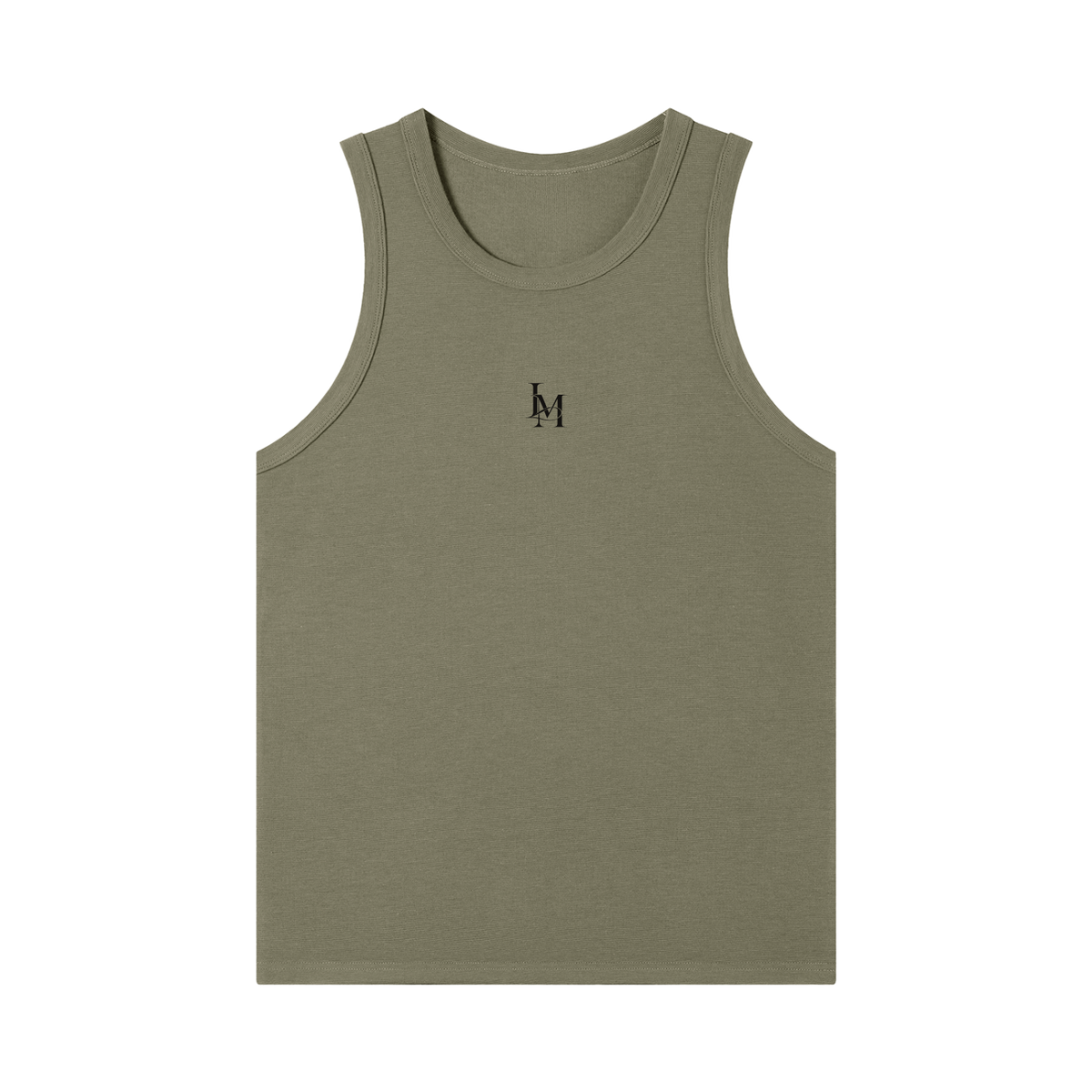 The Heavy Ribbed Tank in Army Green #Color_Army Green
