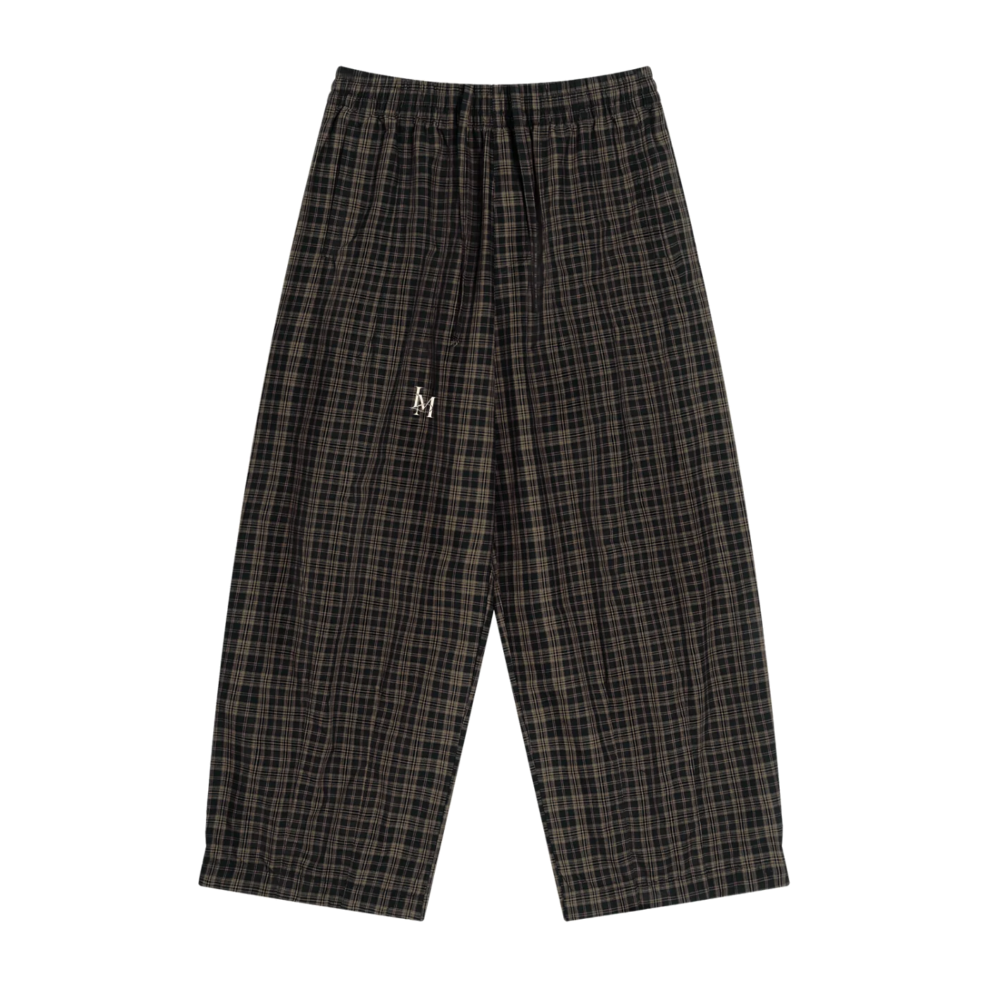 The Plaid Trouser in Black Plaid #Color_Black Plaid