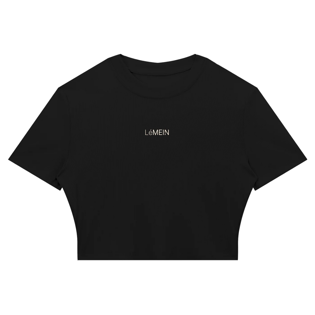 The Slim Crop in Black #Color_Black