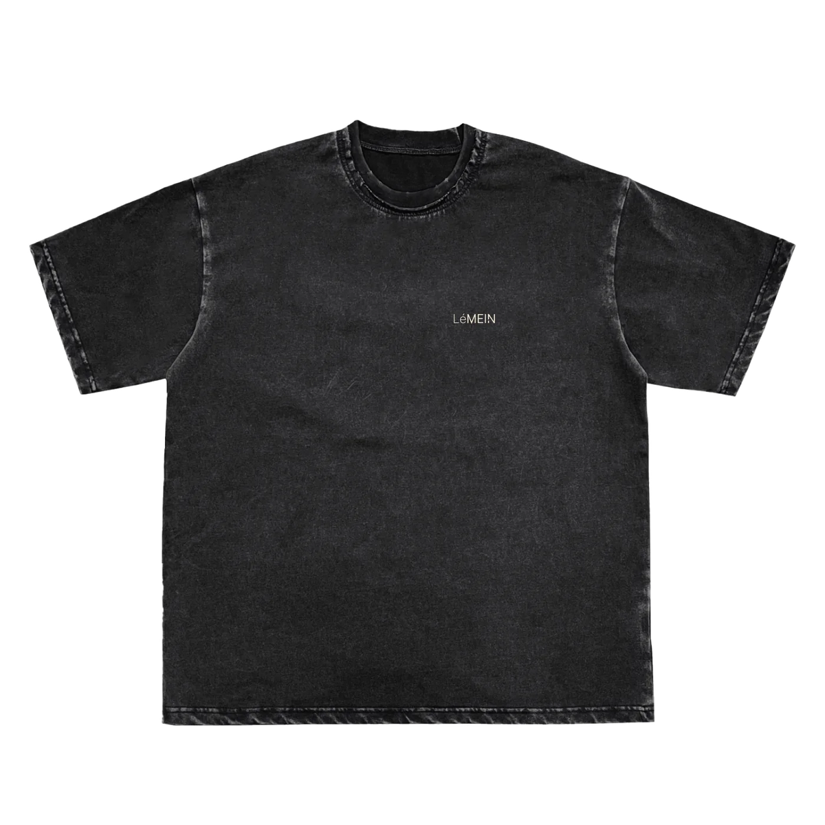 The Snow Washed Tee in Black #Color_Black