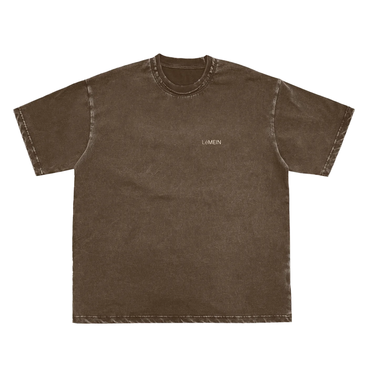 The Snow Washed Tee in Coffee #Color_Coffee