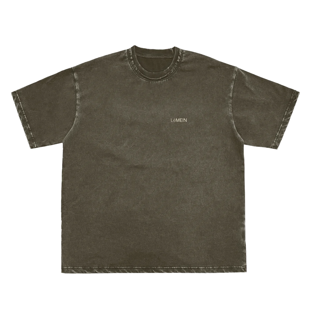 The Snow Washed Tee in Clay Gray #Color_Clay Gray