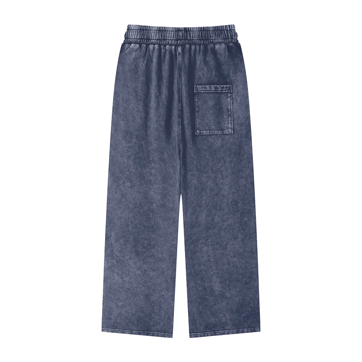 The Snow Washed Trouser in Blue, back #Color_Blue