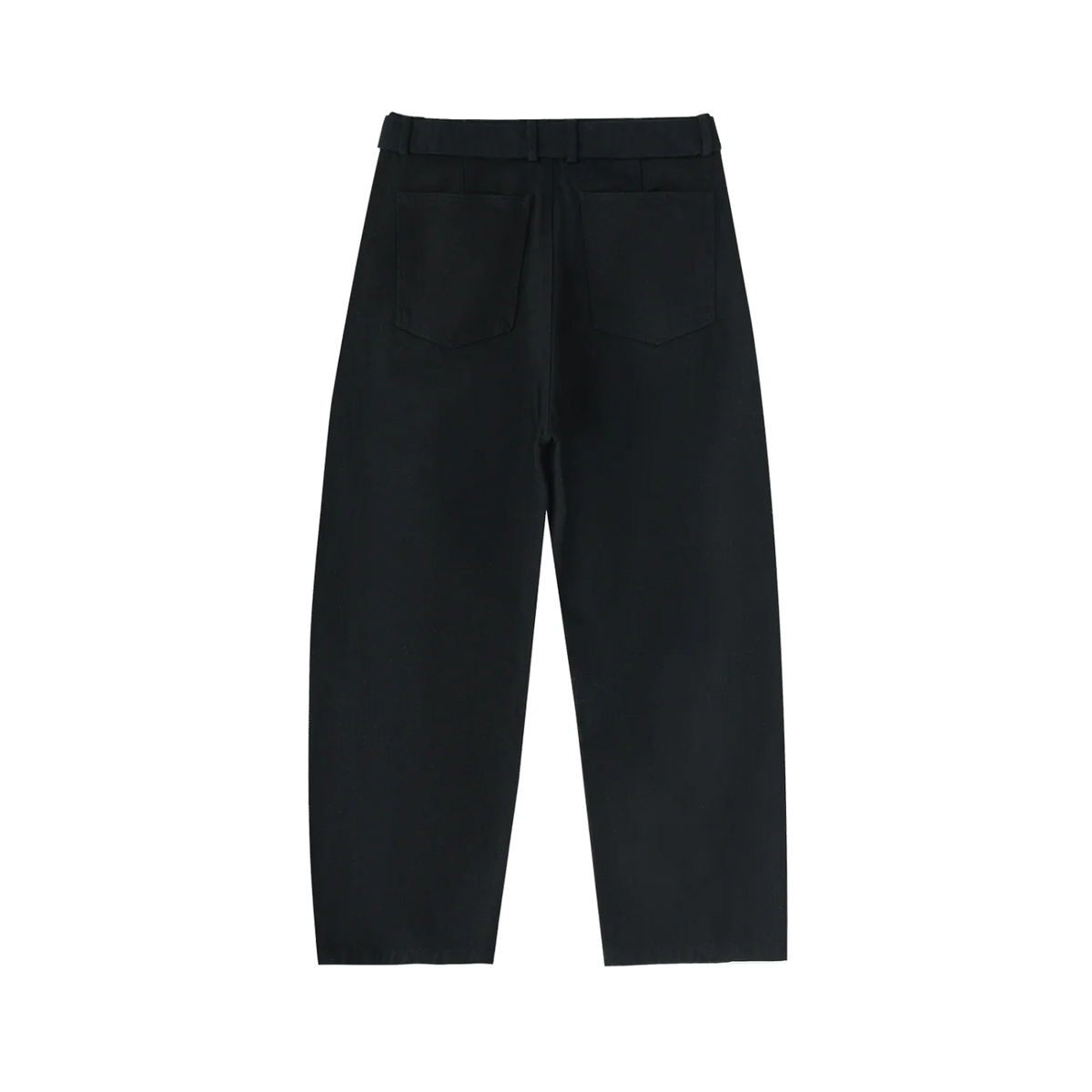 The Barrel Chino in Black, back #Color_Black