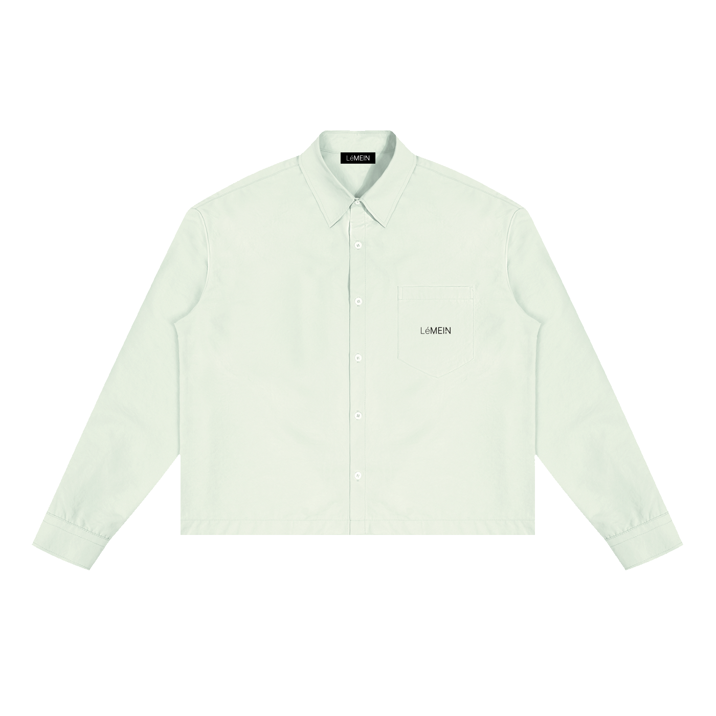 The Boxy Shirt in Light Green #Color_Light Green