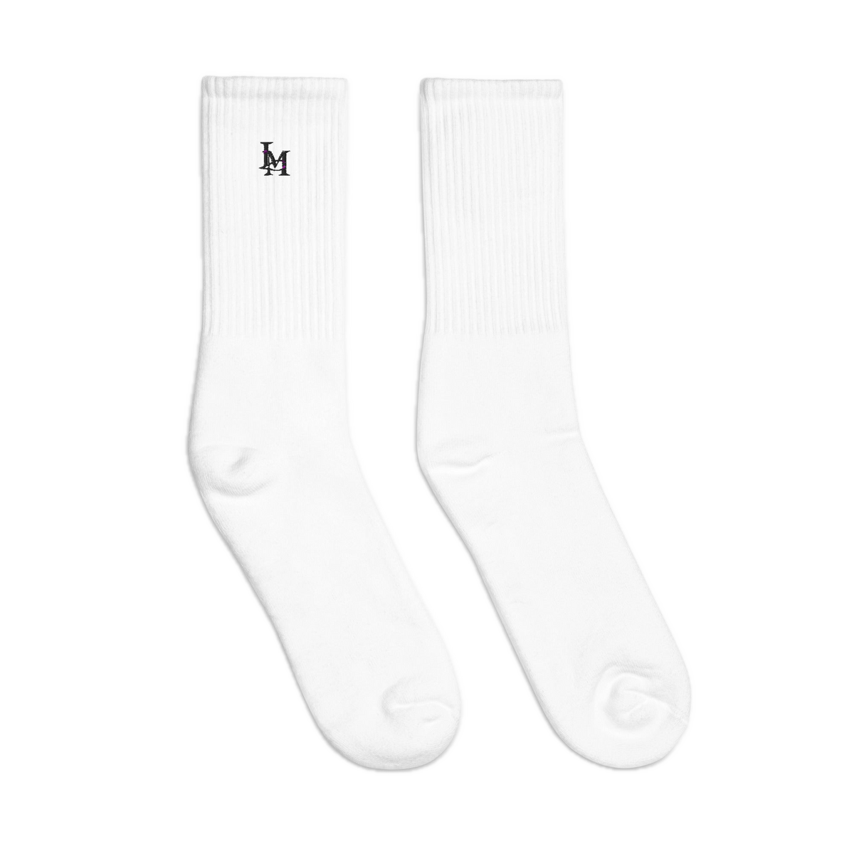 The Crew Sock in White, view 2 #Color_White