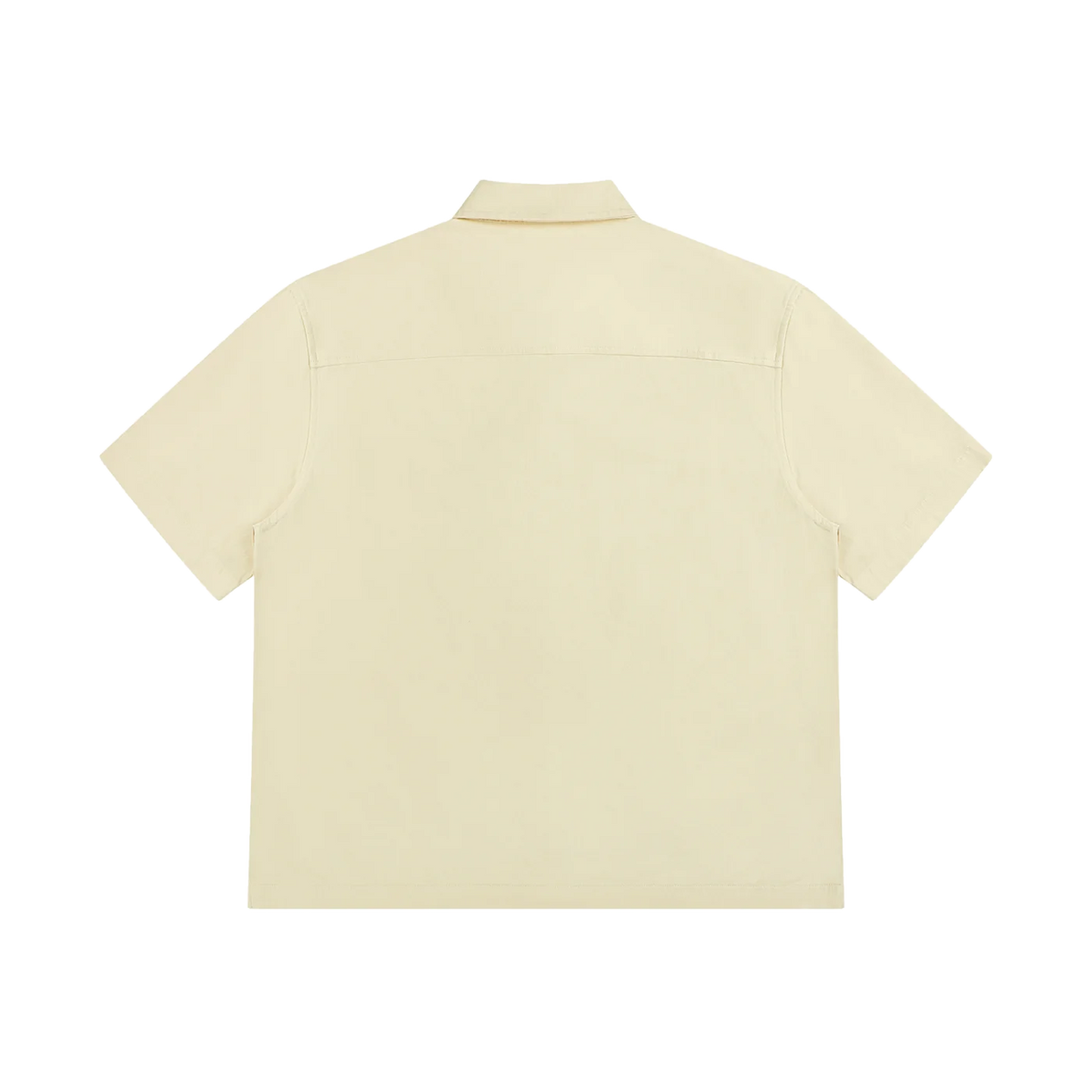 The Date Shirt in Apricot, back view #Color_Apricot