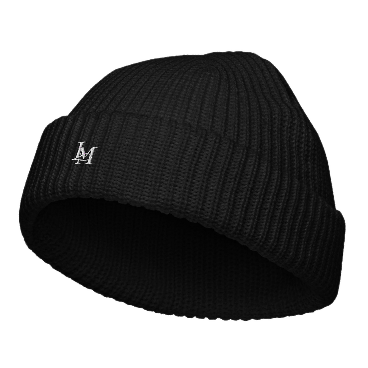 The Fisherman Beanie in Black #Color_Black