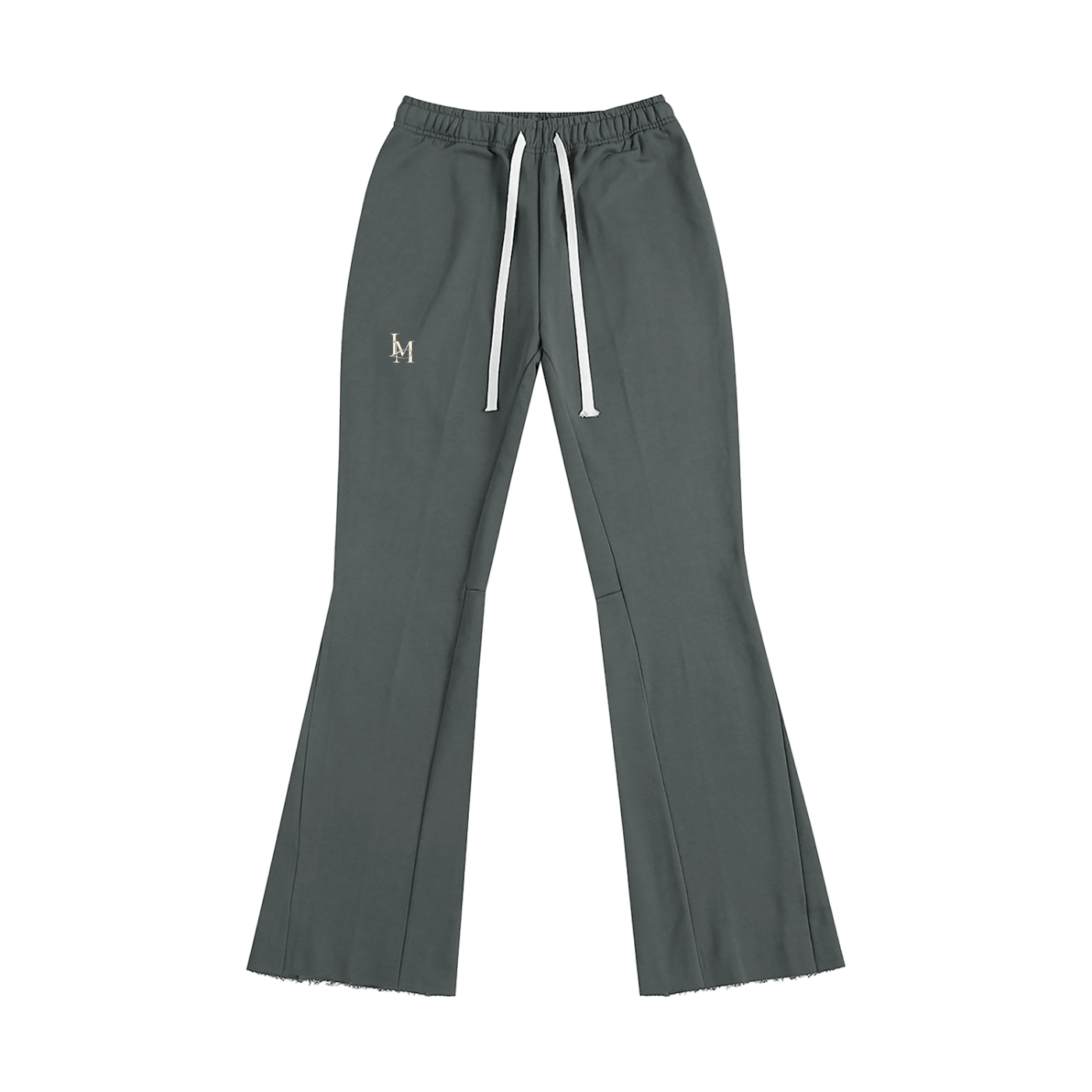 The Flared Sweatpant in Gray #Color_Gray
