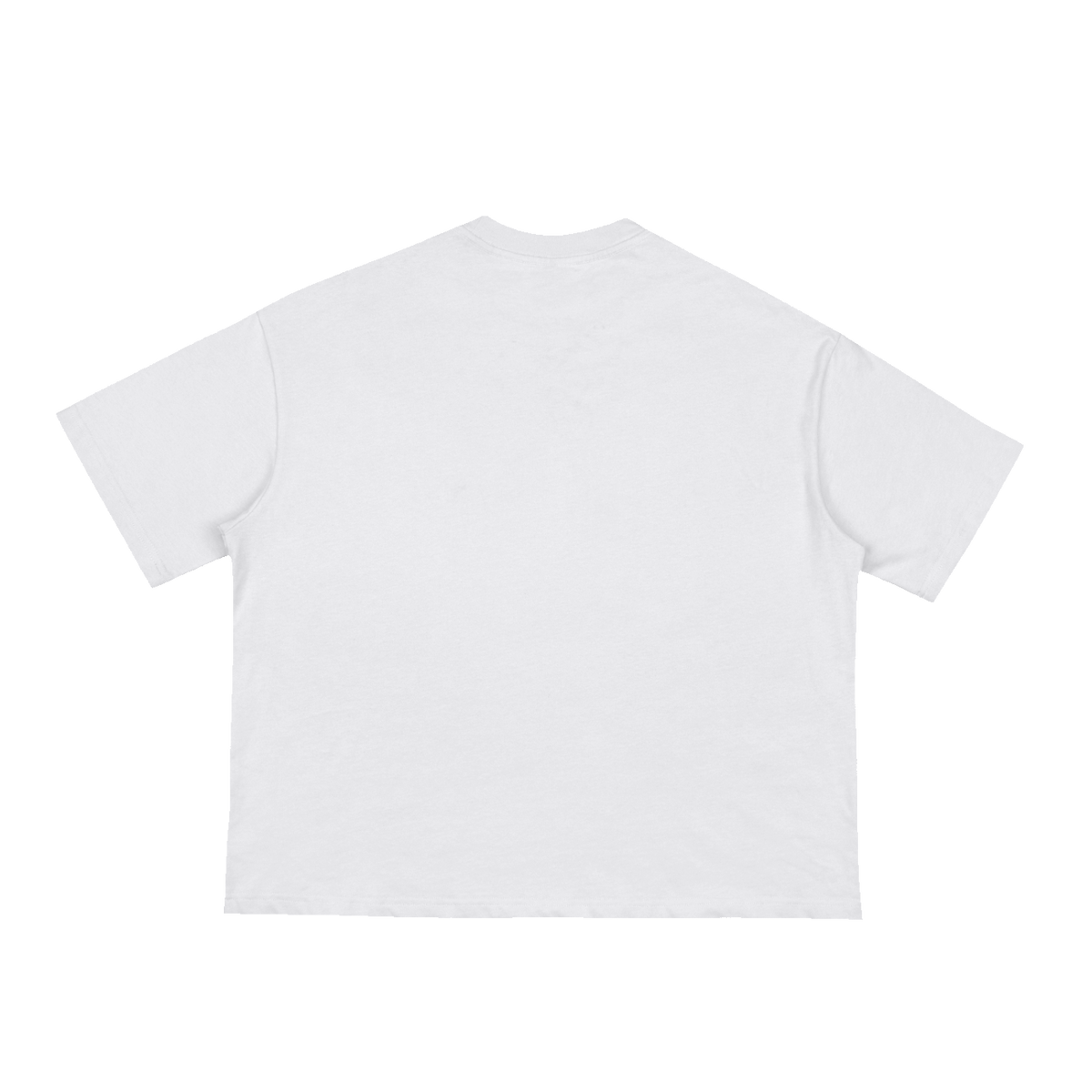 The Loose Tee in White, back #Color_White