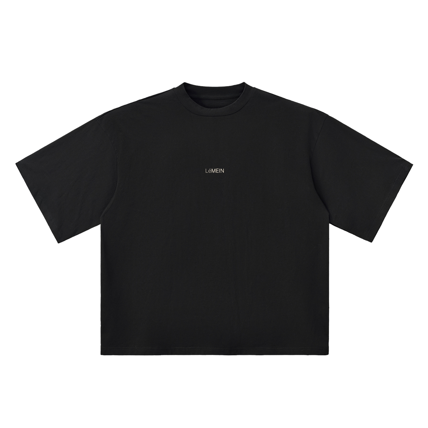 The Oversized Tee in Black #Color_Black
