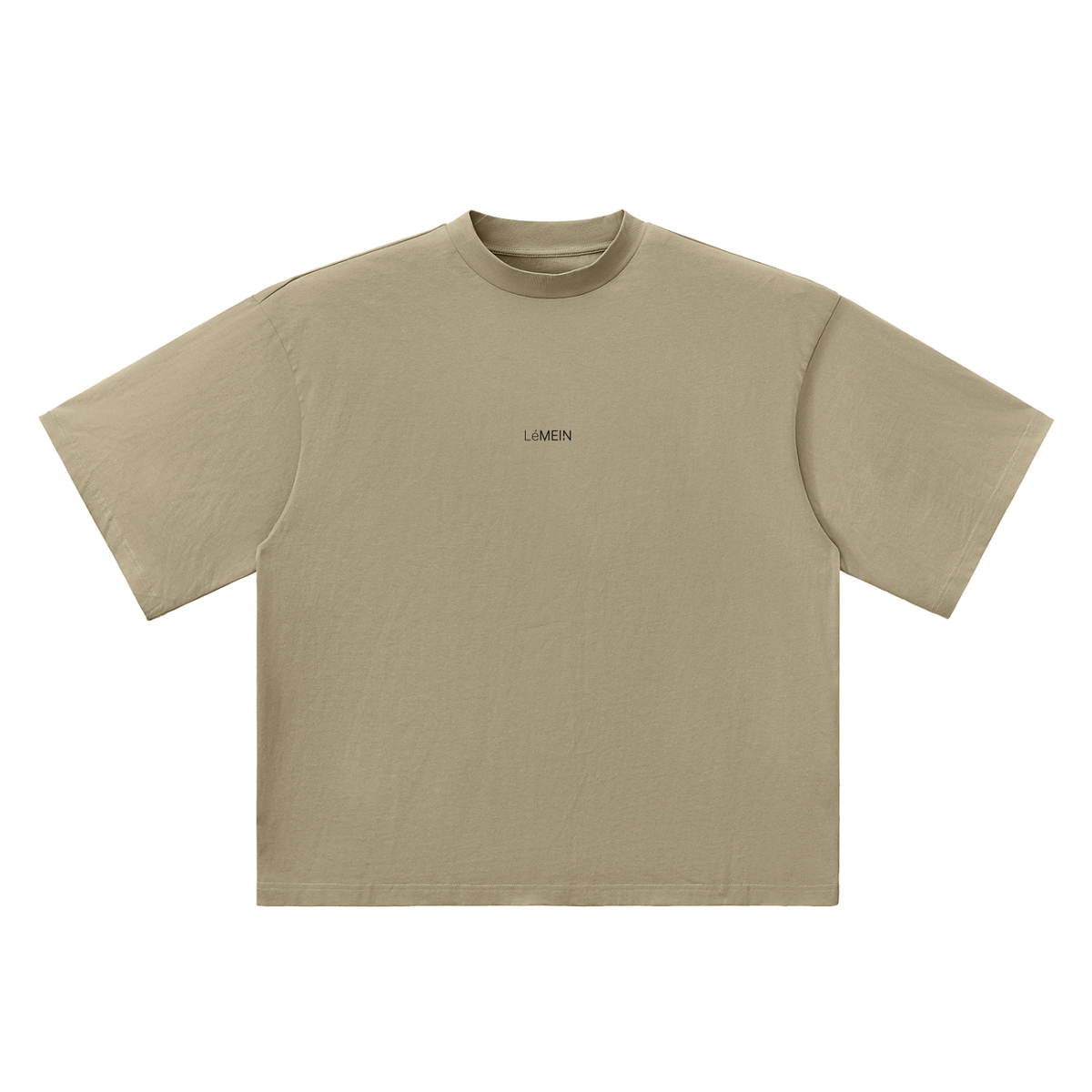 The Oversized Tee in Gray Green #Color_Gray Green