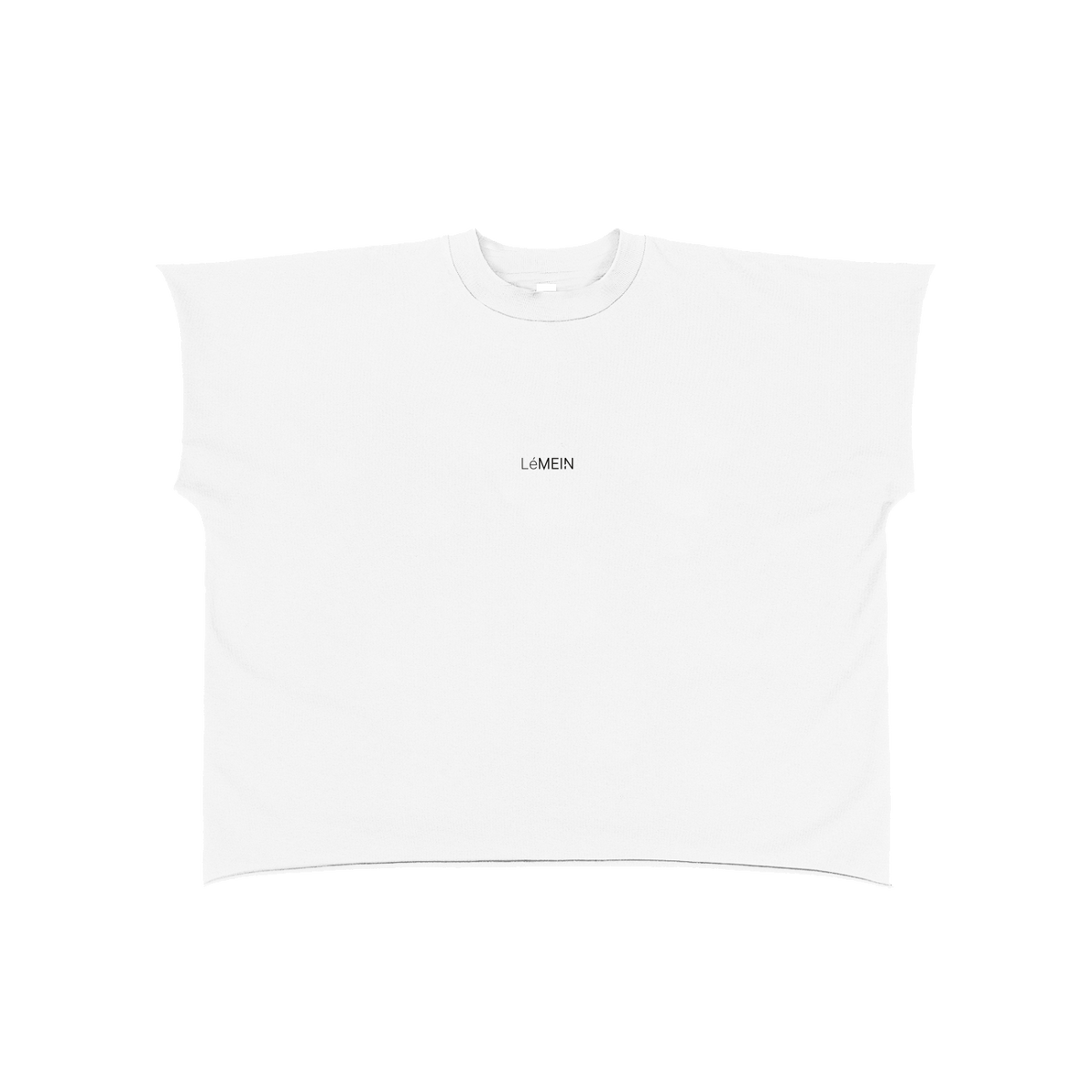 The Raw Edge Tee in White #Color_White