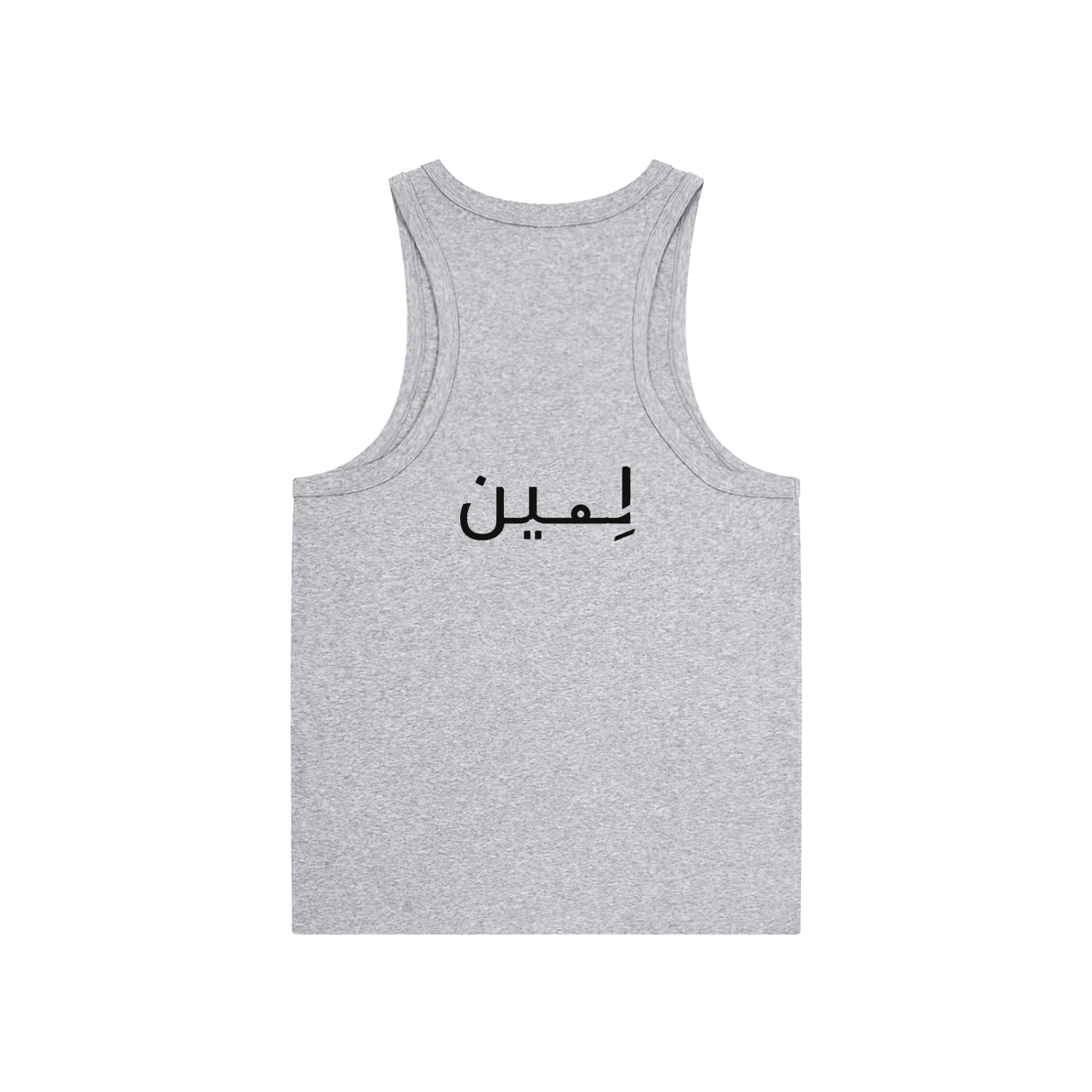 The Signature Tank in Flower Gray, back #Color_Flower Gray