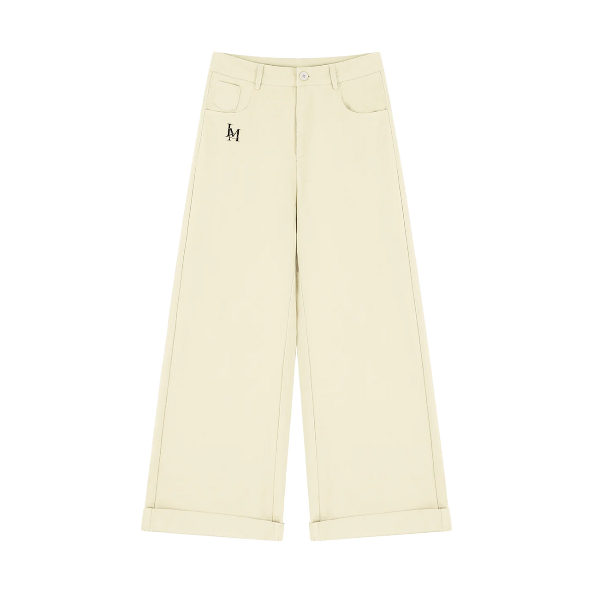 The Tencel Trouser in Apricot #Color_Apricot