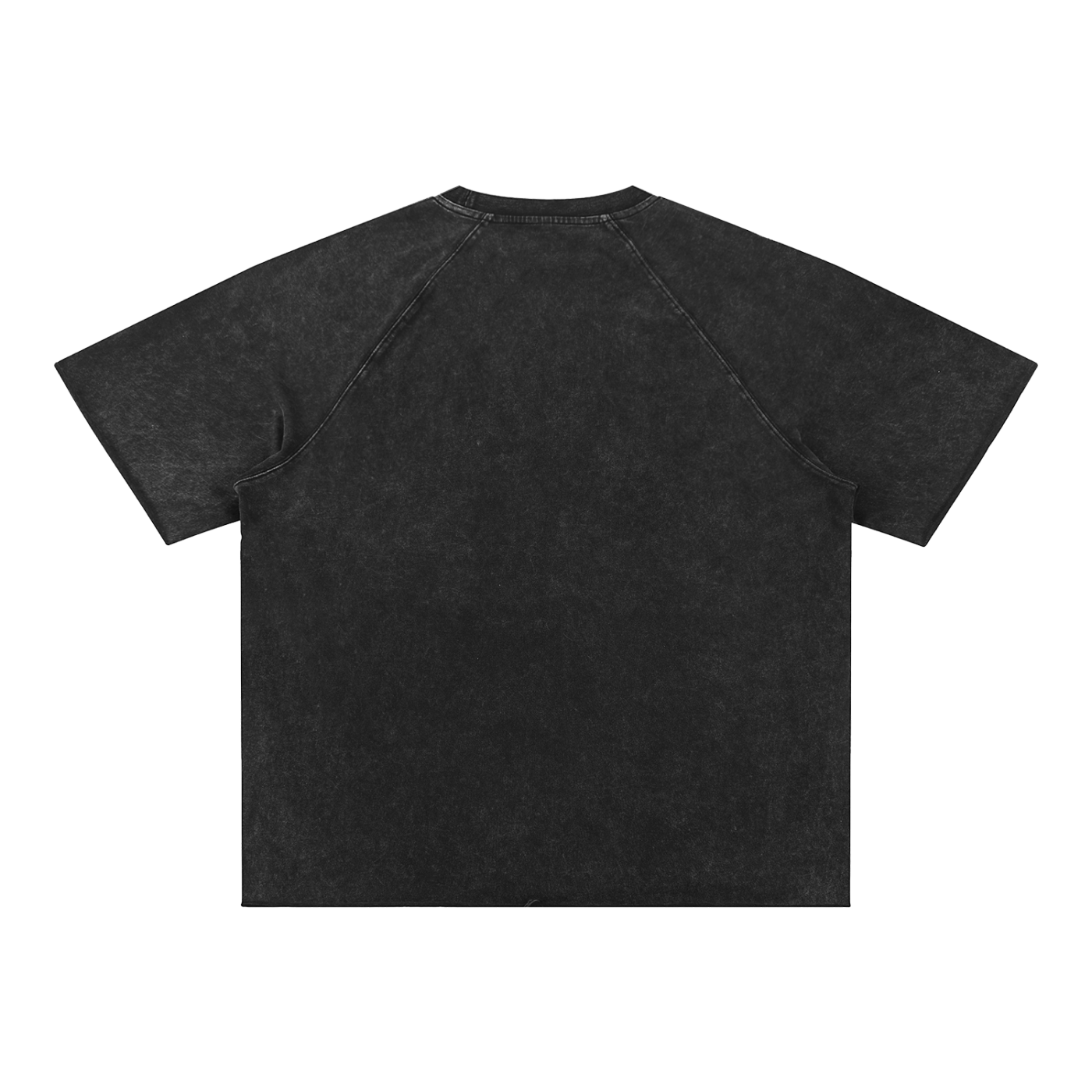 The Mineral Tee in Black, back #Color_Black