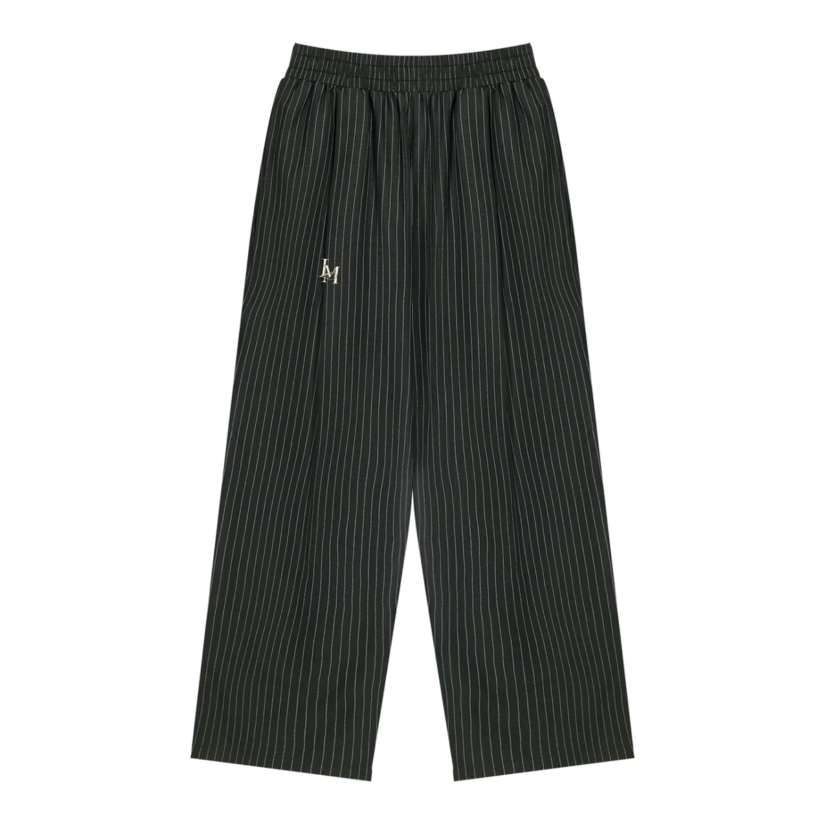 The Pleated Trouser in Black #Color_Black