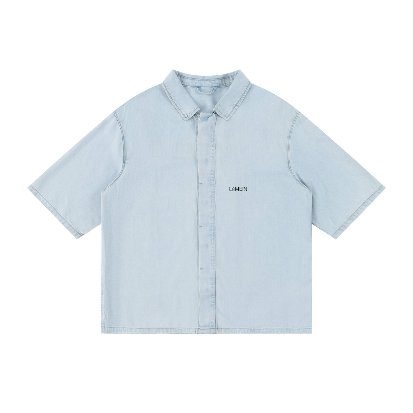 The Lyocell Shirt in Light Blue #Color_Light Blue