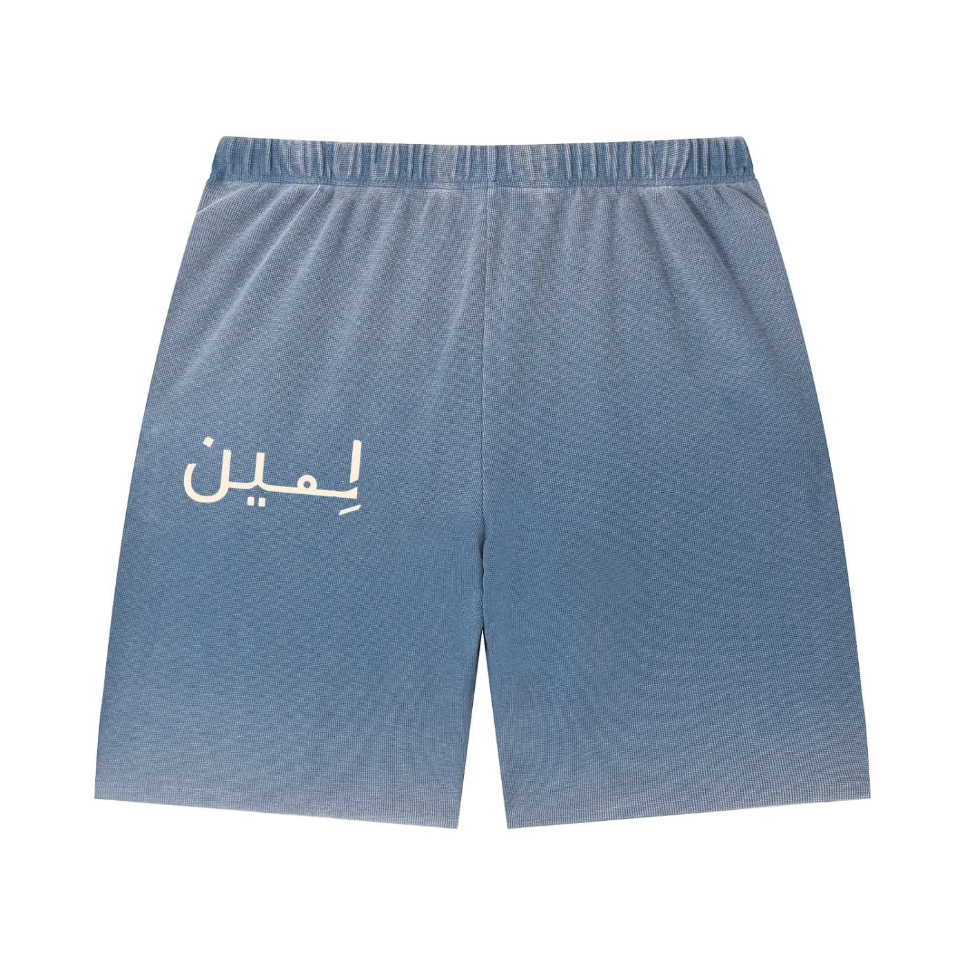 The Sunfade Short in Blue, back #Color_Blue
