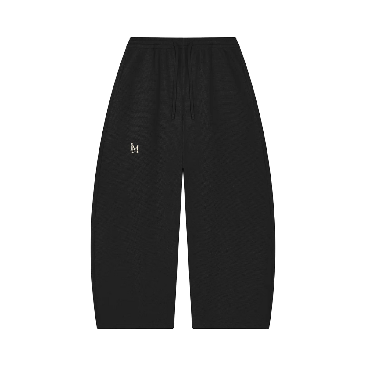 The Waffle Trouser in Black #Color_Black