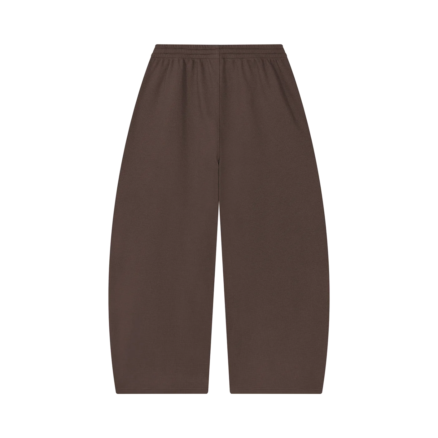The Waffle Trouser in Coffee, back #Color_Coffee