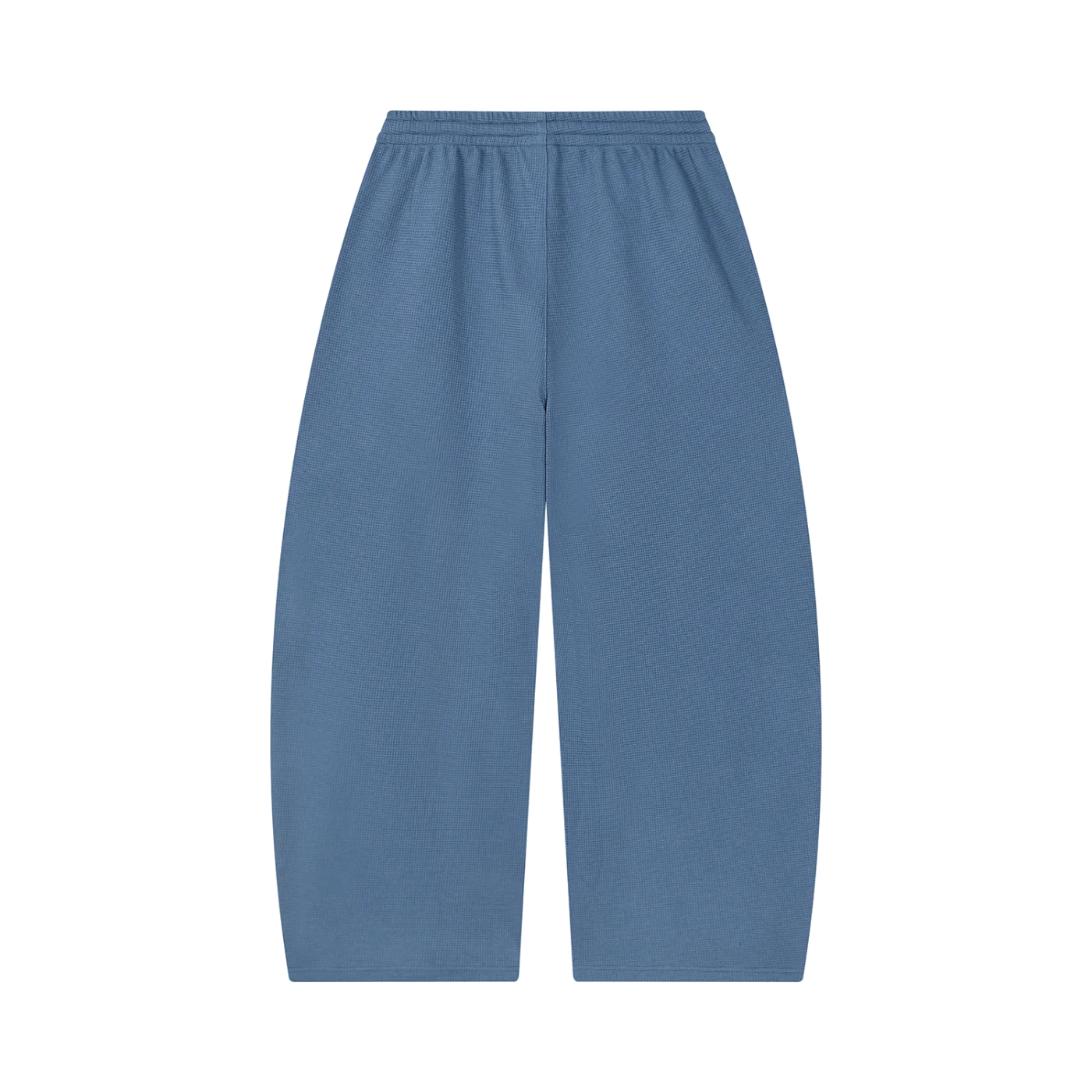The Waffle Trouser in Jeans Blue, back #Color_Jeans Blue