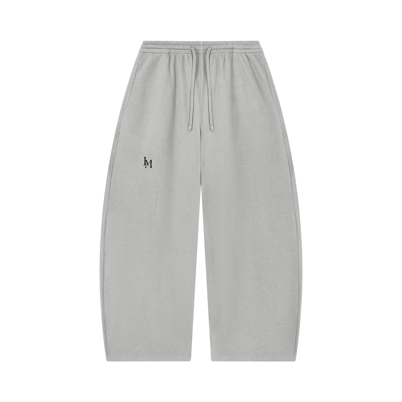 The Waffle Trouser in Light Gray #Color_Light Gray