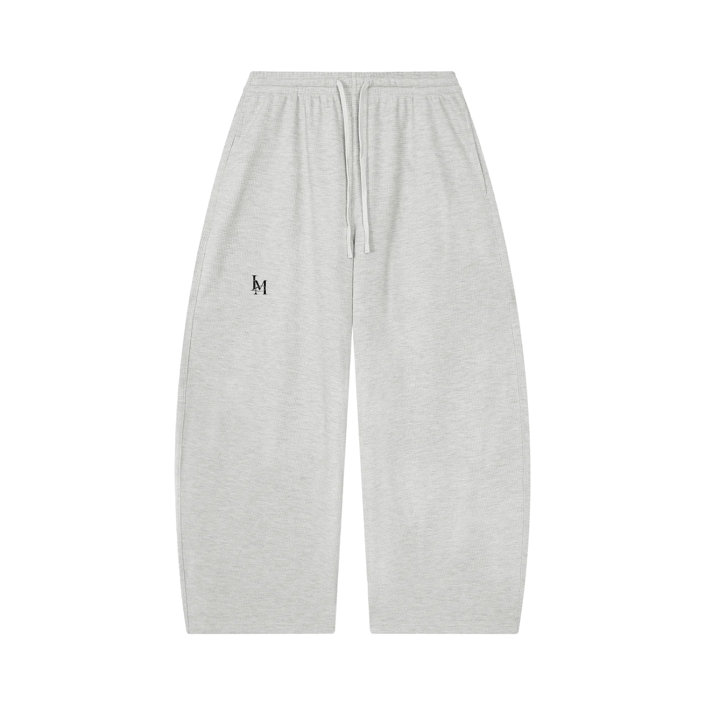 The Waffle Trouser in Oat Gray #Color_Oat Gray