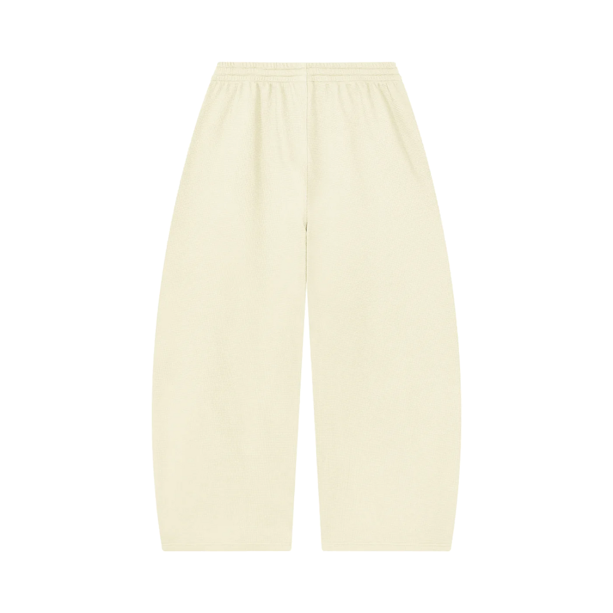The Waffle Trouser in Mild Apricot, back #Color_Mild Apricot