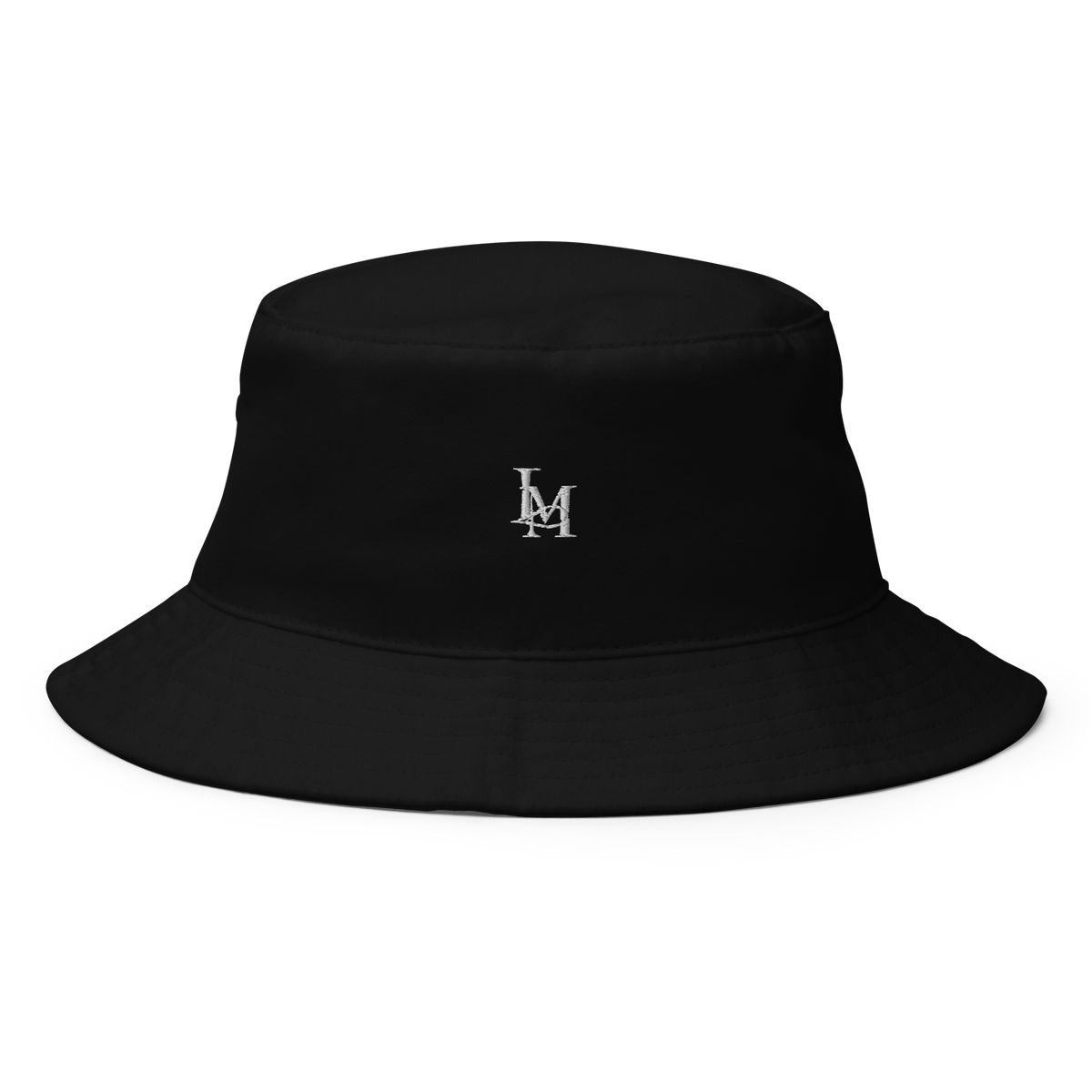 The Bucket Hat in Black, view 2 #Color_Black