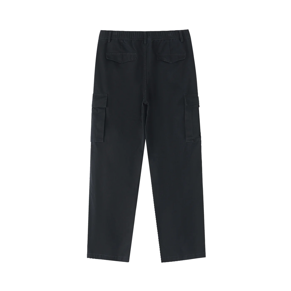 The Cargo Trouser in Black, back #Color_Black