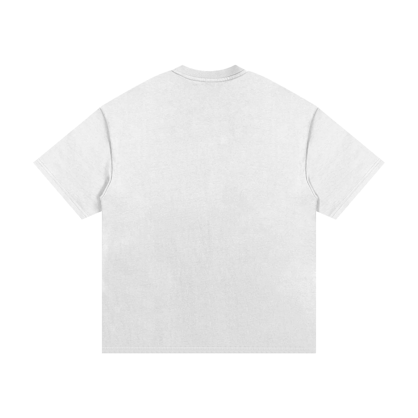 The Tee in White, back #Color_White