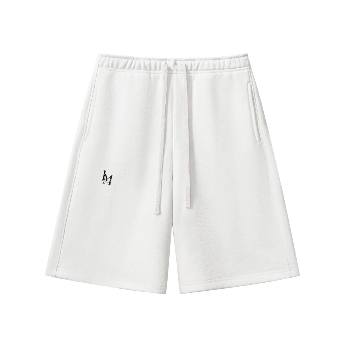 The Fleece Short in White #Color_White