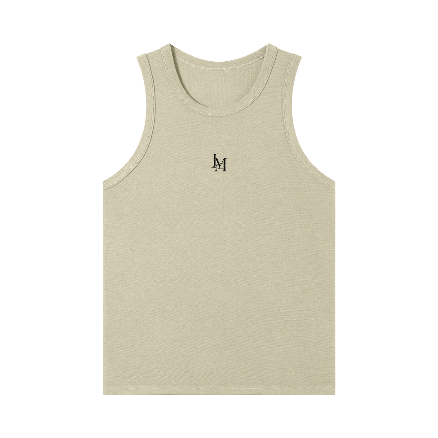 The Heavy Ribbed Tank in Khaki #Color_Khaki