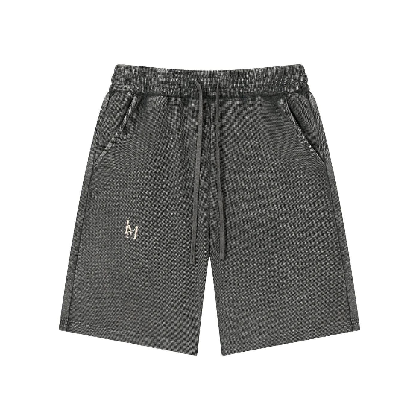 The Waffle Short in Gray #Color_Gray