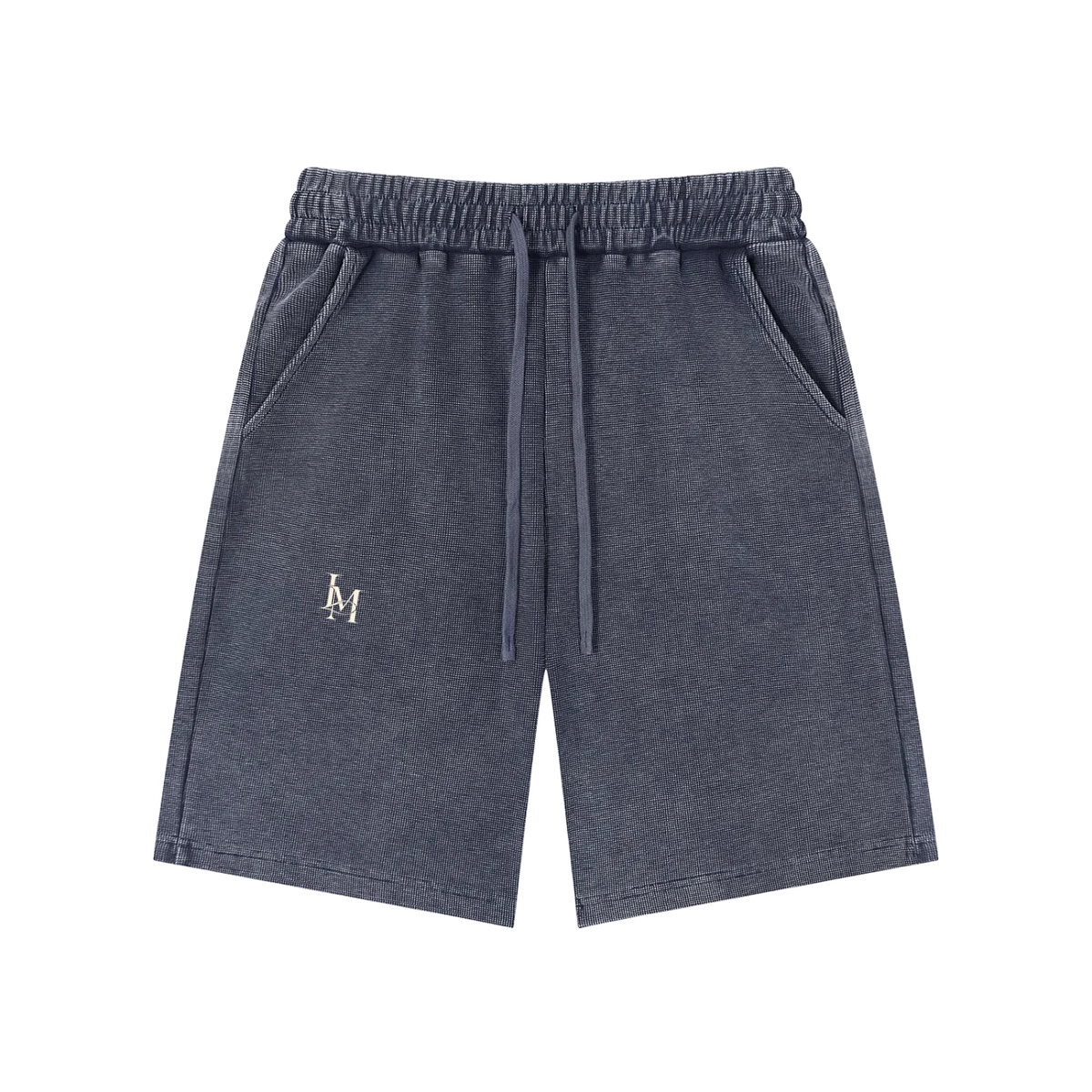 The Waffle Short in Blue #Color_Blue