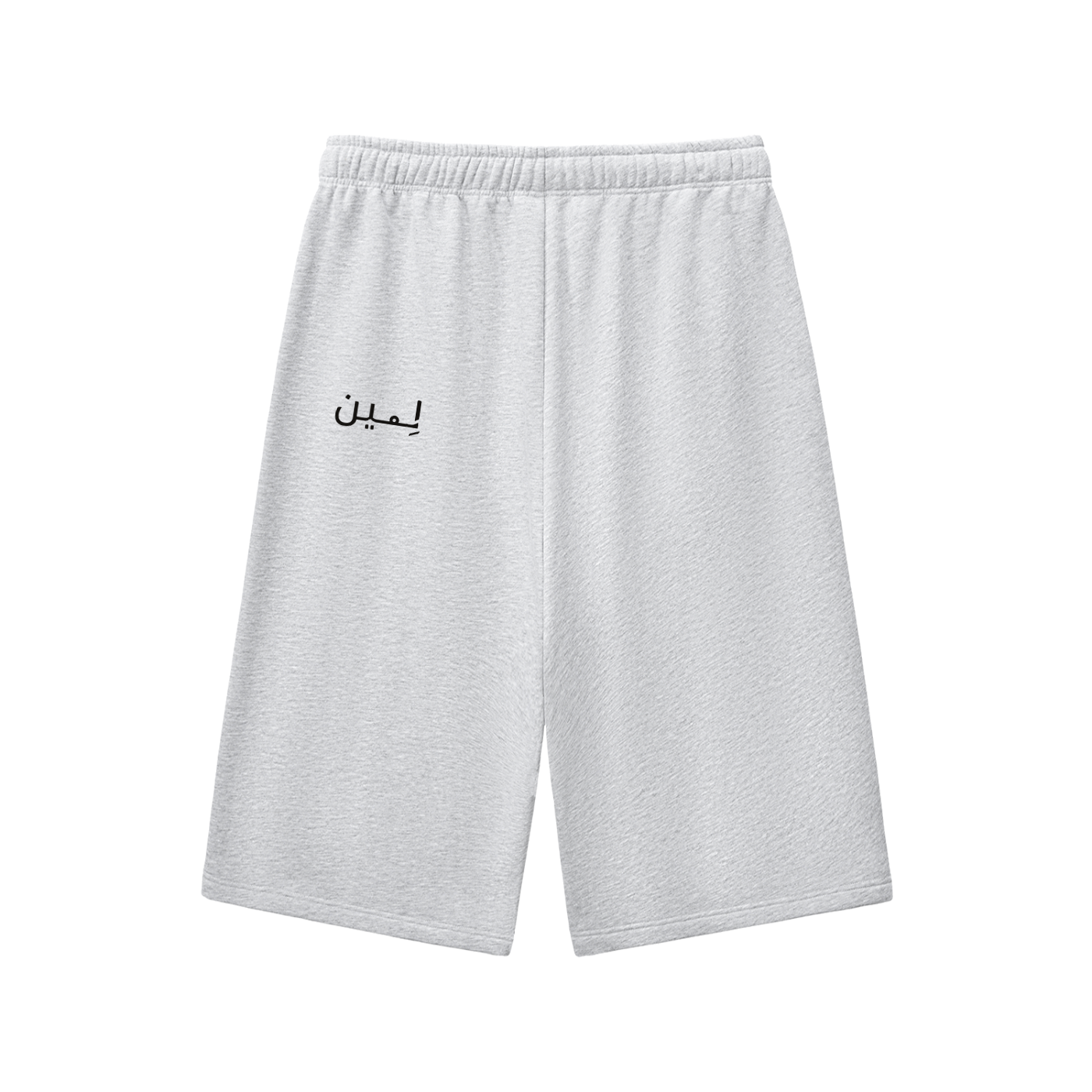 The Three-Quarter Sweatpant in Flower Gray, back #Color_Flower Gray