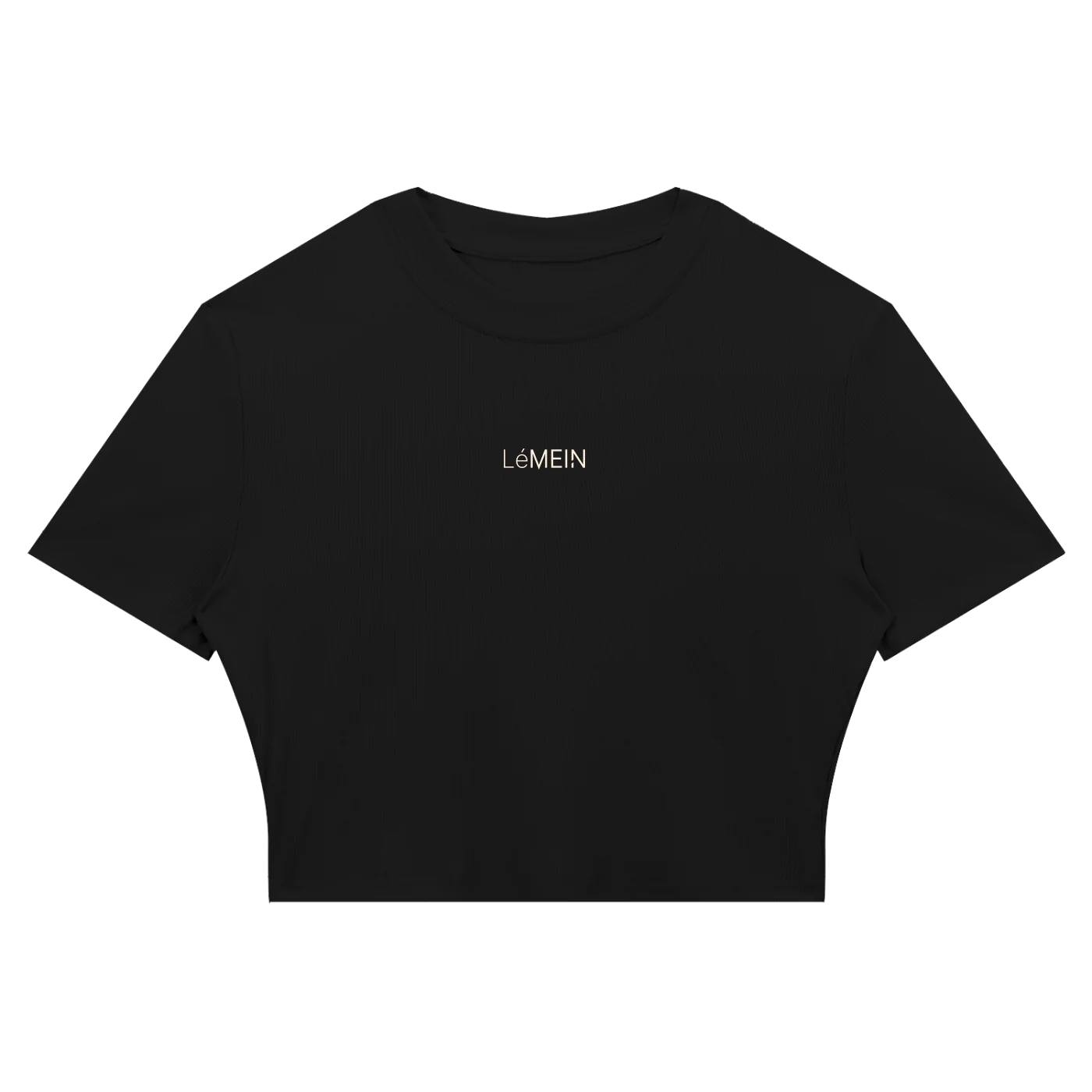 The Slim Crop in Black #Color_Black