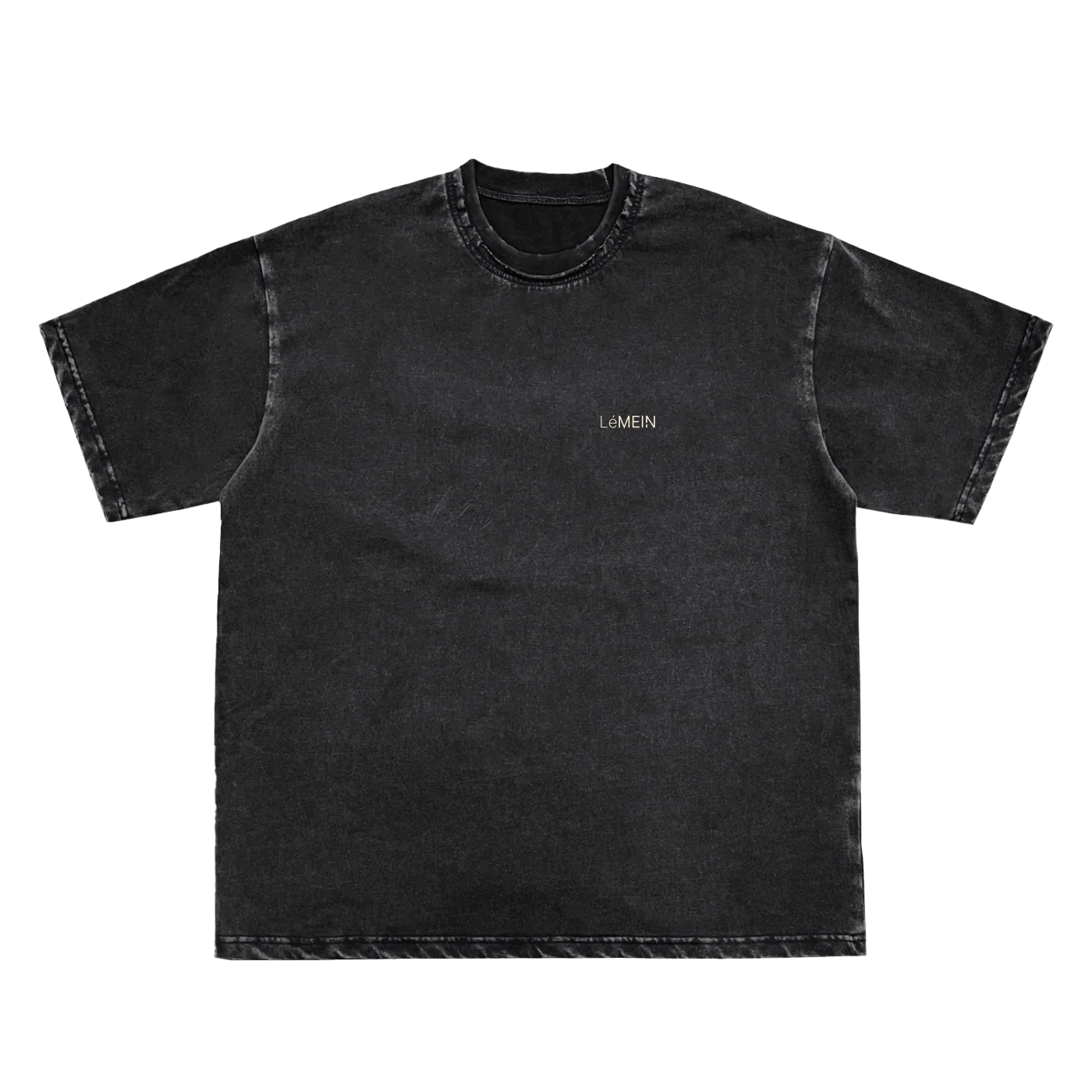 The Snow Washed Tee in Black #Color_Black