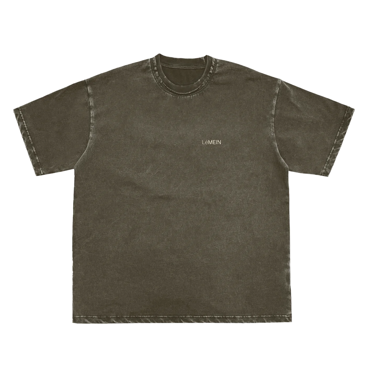The Snow Washed Tee in Clay Gray #Color_Clay Gray