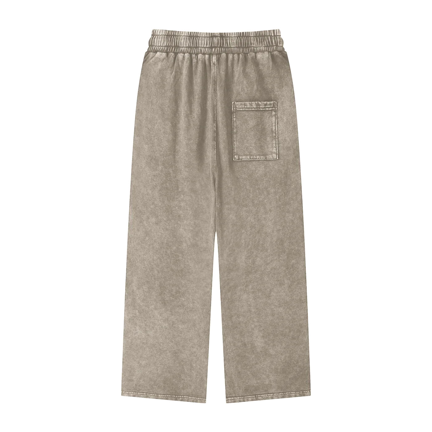 The Snow Washed Trouser in Stone Gray, back #Color_Stone Gray