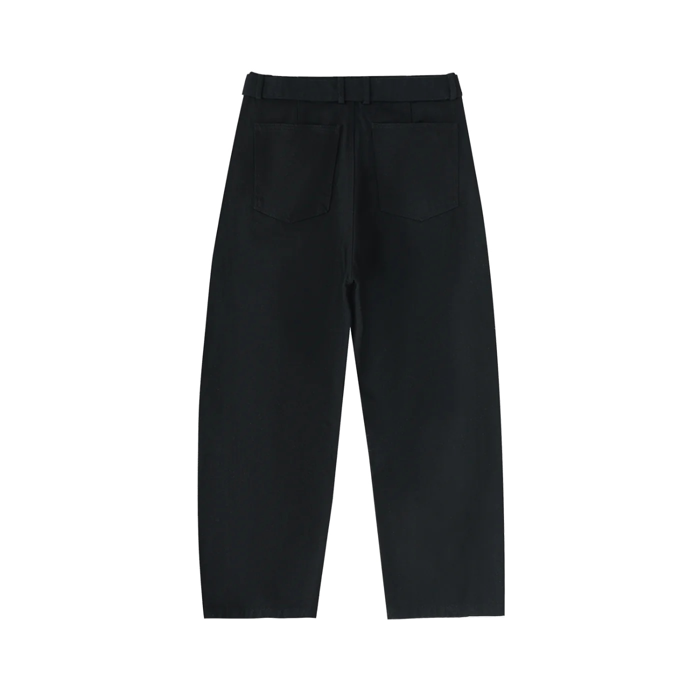 The Barrel Chino in Black, back #Color_Black