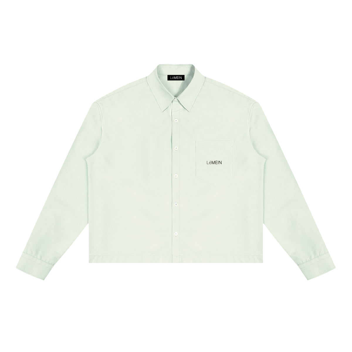 The Boxy Shirt in Light Green #Color_Light Green