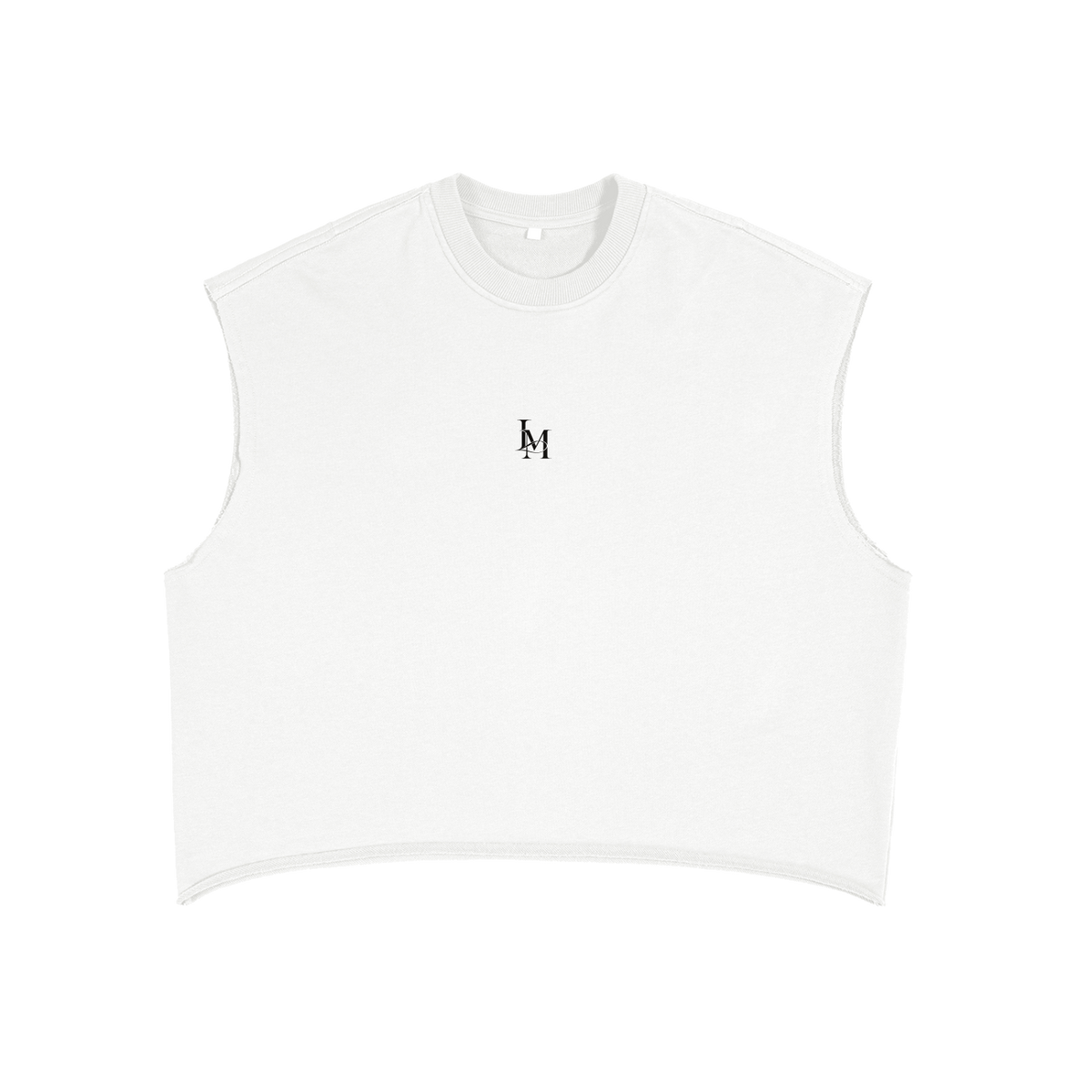 The Boxy Tank in White #Color_White