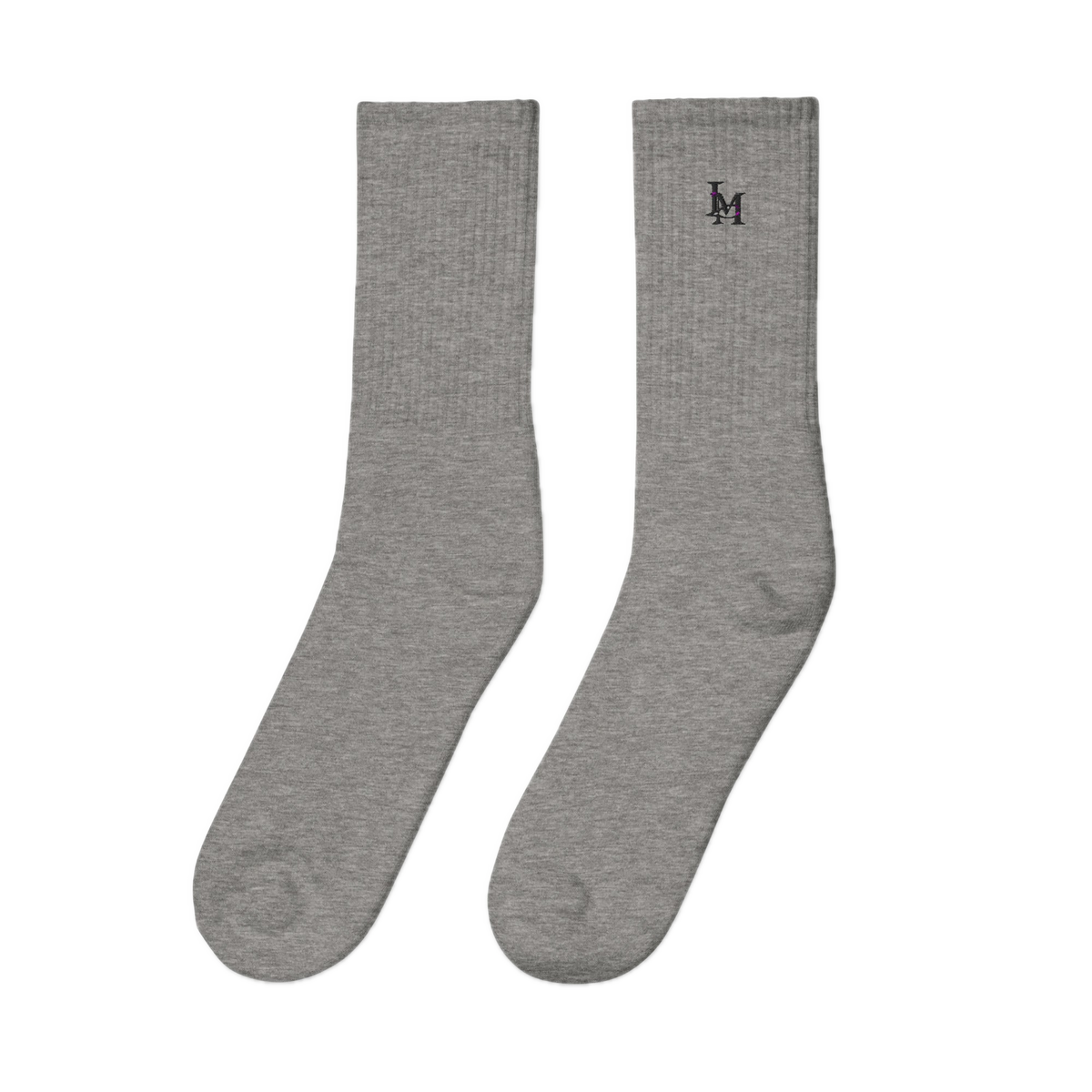 The Crew Sock in Heather Grey #Color_Heather Grey